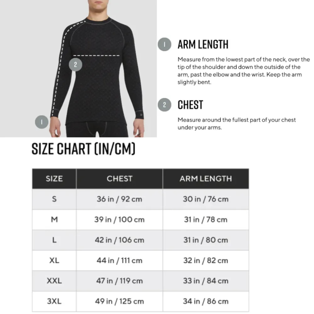 Thermowave Warm Active Merino Base Layer Long-sleeve Underwear