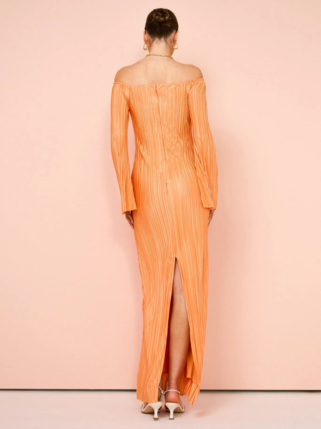 Tojha Carrie Dress in Apricot