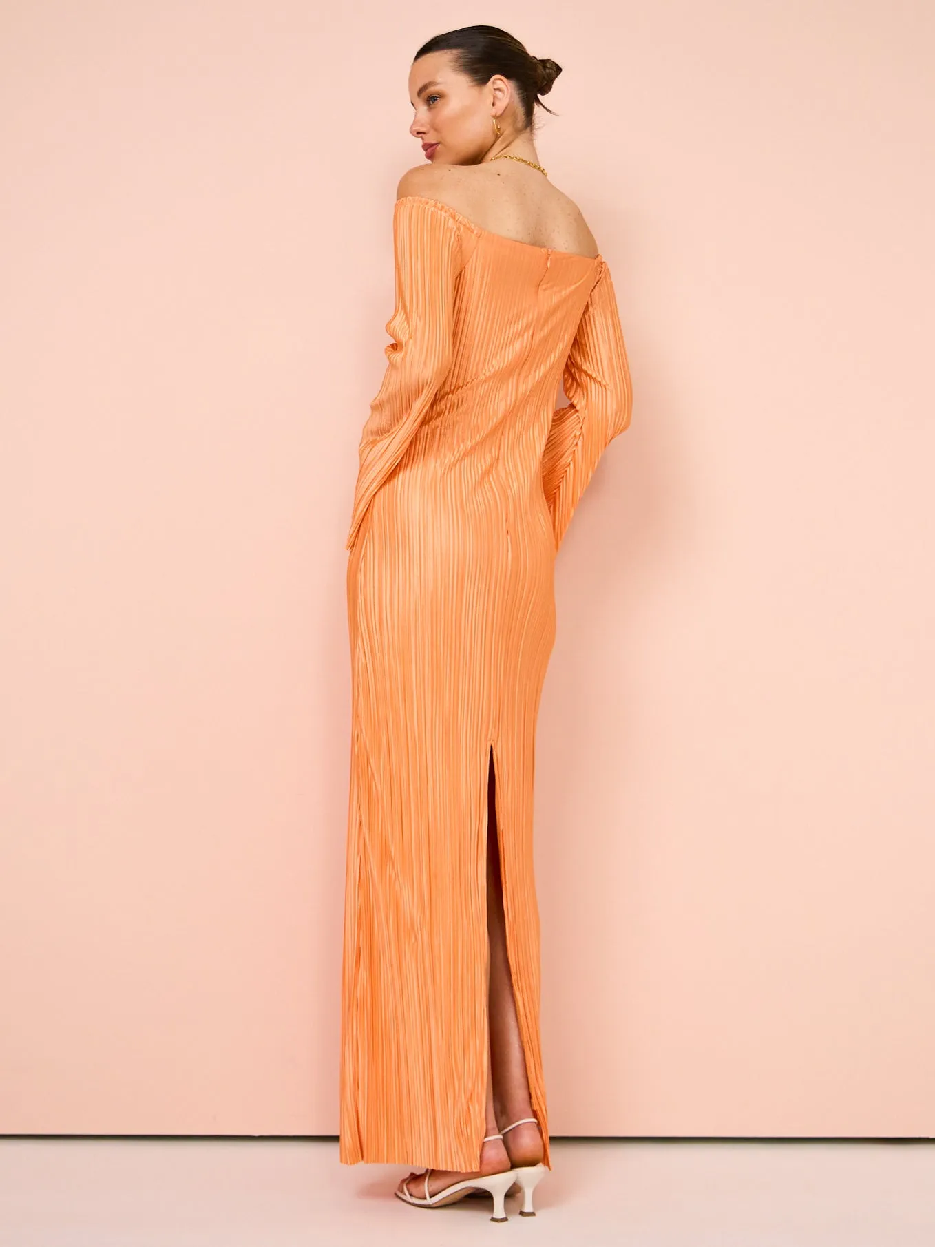 Tojha Carrie Dress in Apricot