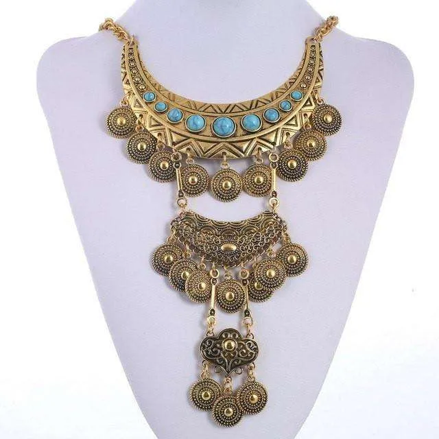 Triple Layer Festival Necklace