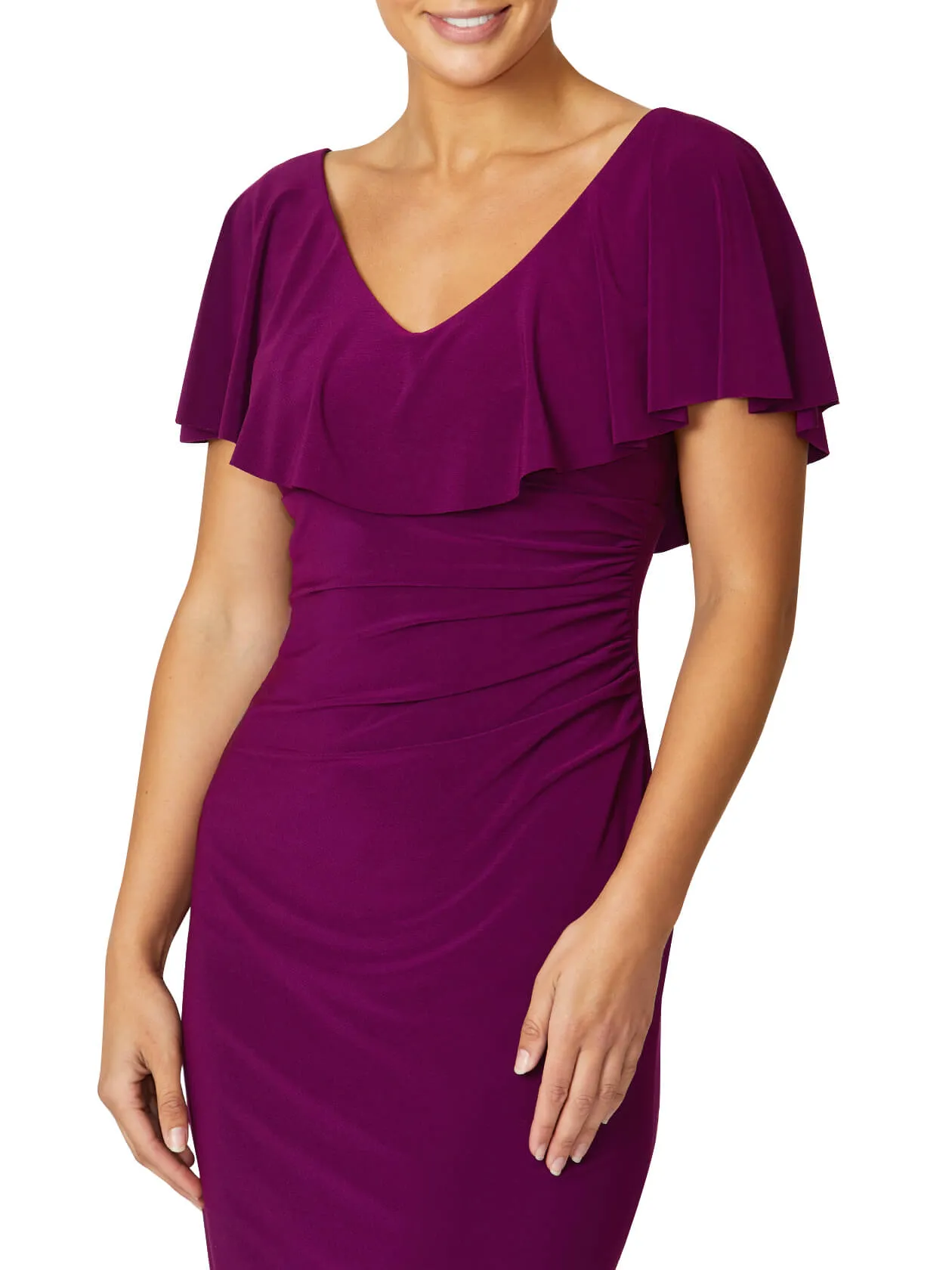 Trudy Cyclamen Jersey Dress