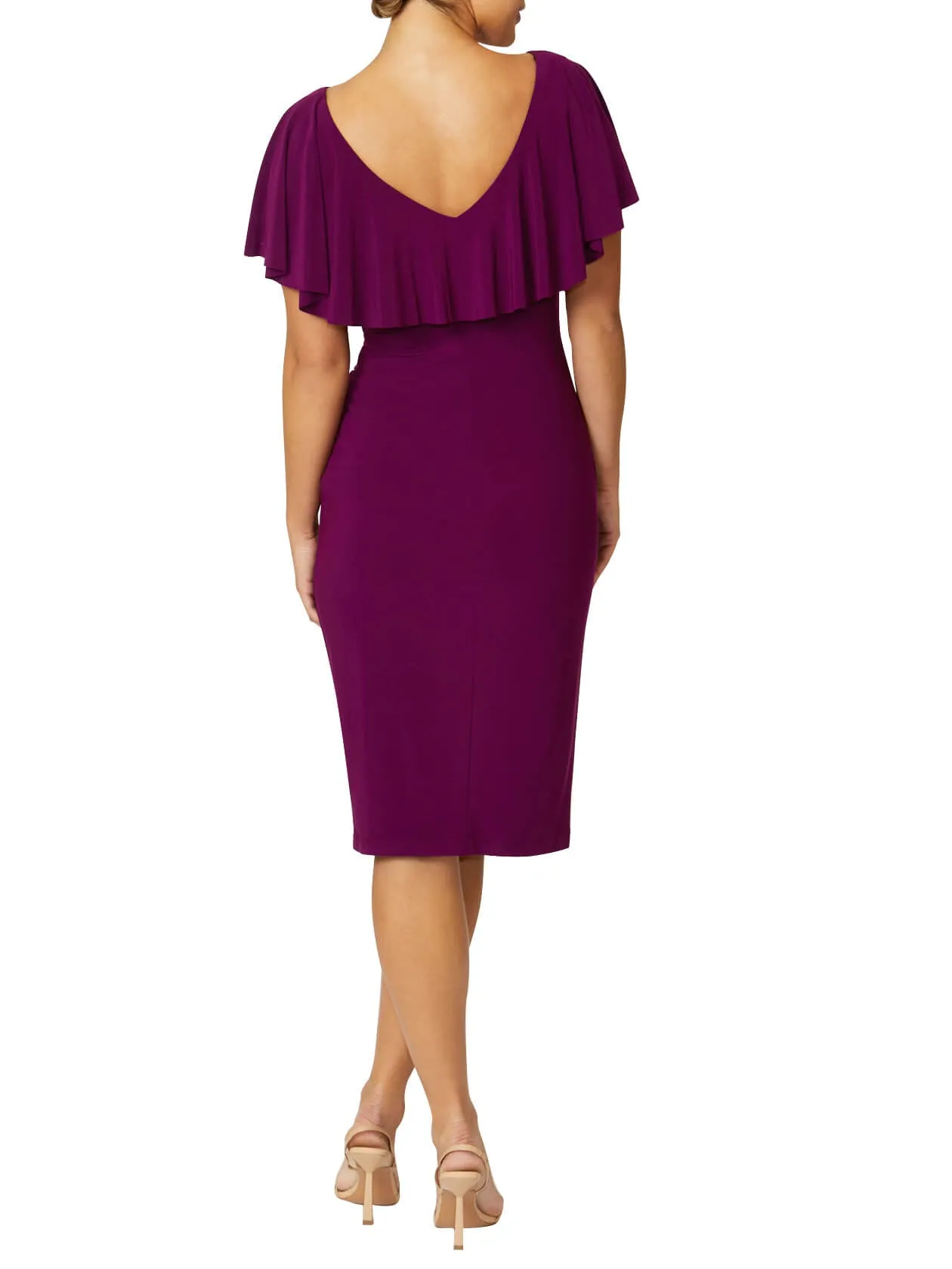 Trudy Cyclamen Jersey Dress