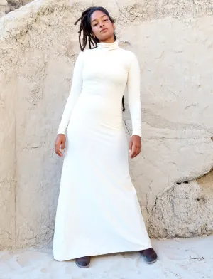 Turtleneck Simplicity Long Dress