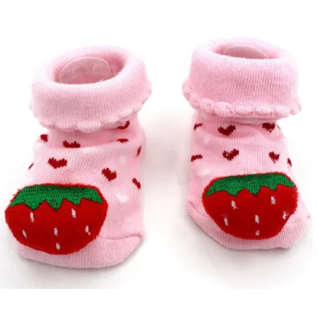 Unisex Baby Anti Slip Novelty Cartoon  Cotton Socks