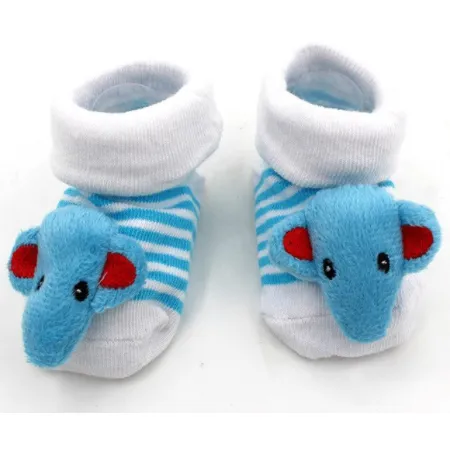 Unisex Baby Anti Slip Novelty Cartoon  Cotton Socks