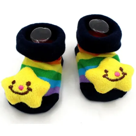 Unisex Baby Anti Slip Novelty Cartoon  Cotton Socks