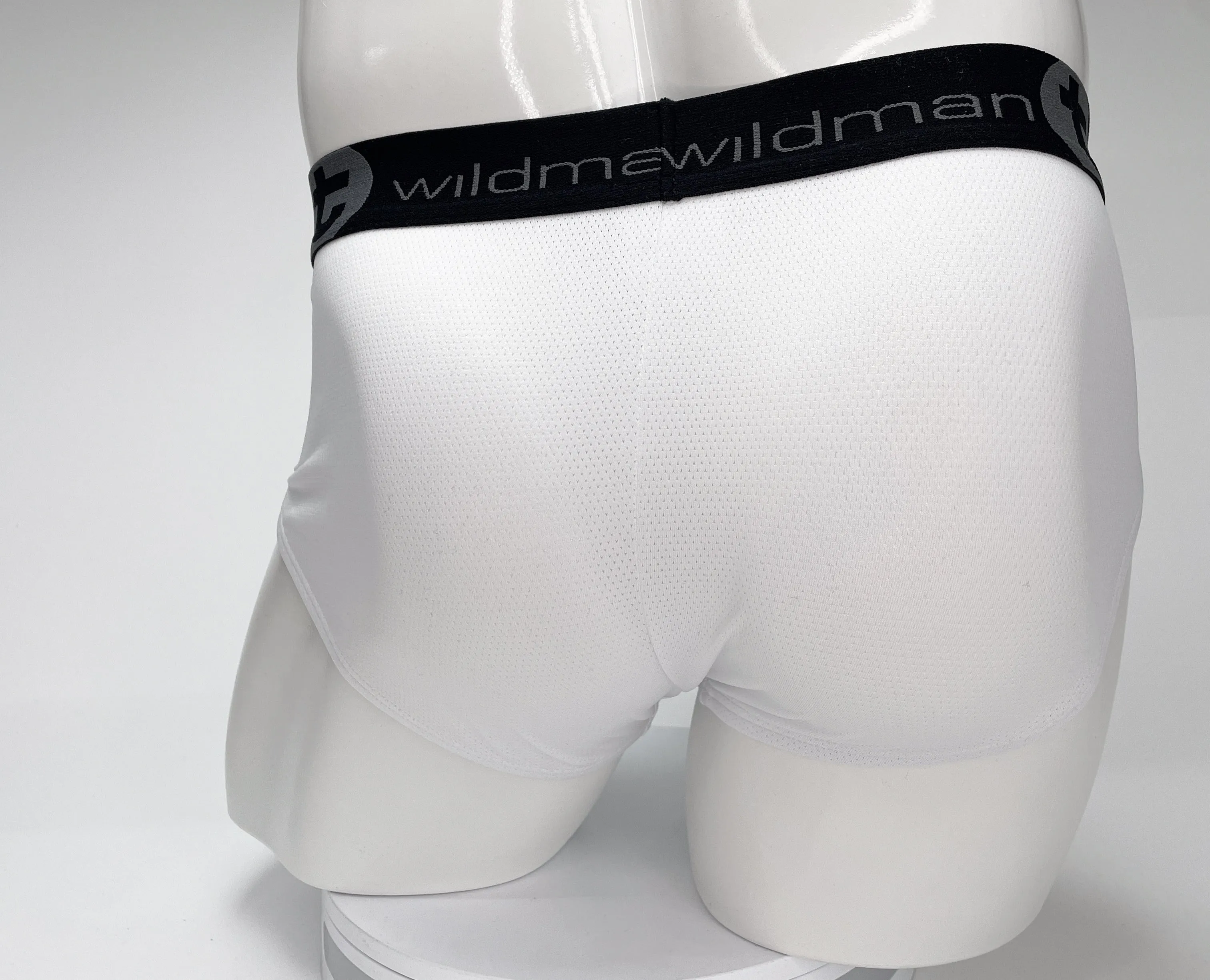 WildmanT Mesh Monster Cock Brief White