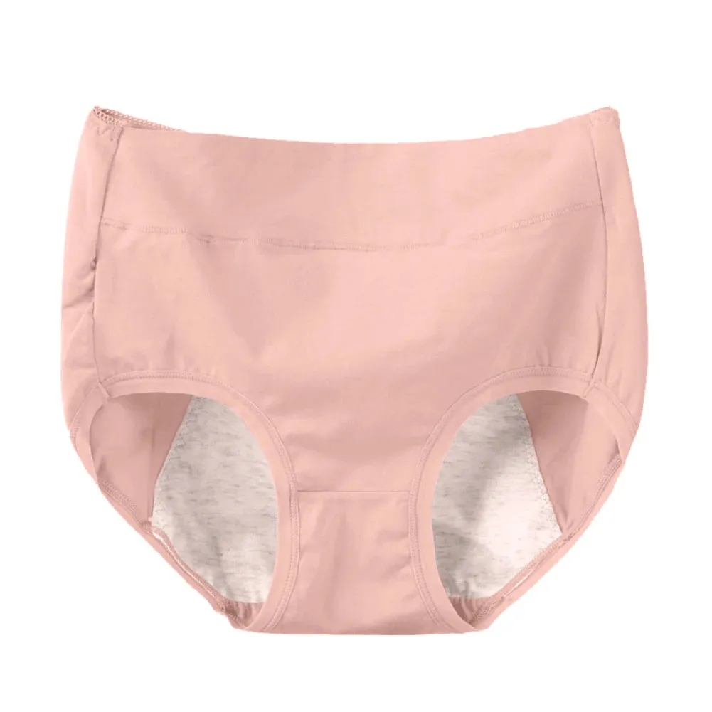 Women Washable Incontinence Underwear Cotton Period Panties Ladies Briefs